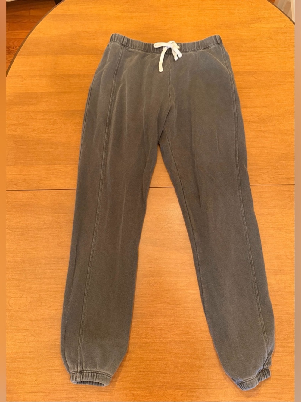 James Perse Charcoal Gray Drawstring Sweatpants